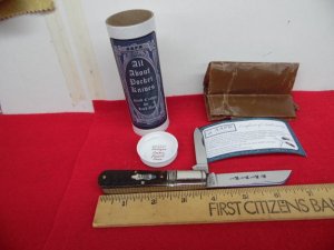 2021 AAPK CLUB KNIFE IN TUBE ONE OF ONLY 107 BARLOW KNIVES BY GREAT EASTERN CUTLERY