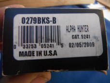 BUCK USA Alpha Hunter Pocket Knife 279. Discontinued. With Box, Papers & Sheath. MADE IN USA!!! BUCK USA Alpha Hunter Pocket Knife 279. Discontinued. With Box, Papers & Sheath. MADE IN USA!!!