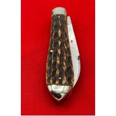 Vintage Rare GEBR ROEGER (Roeger Brothers) SOLINGEN Teardrop Harness Jack Pocket Knife Bone Vintage Rare GEBR ROEGER (Roeger Brothers) SOLINGEN Teardrop Harness Jack Pocket Knife Bone