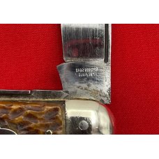 Vintage Rare GEBR ROEGER (Roeger Brothers) SOLINGEN Teardrop Harness Jack Pocket Knife Bone Vintage Rare GEBR ROEGER (Roeger Brothers) SOLINGEN Teardrop Harness Jack Pocket Knife Bone