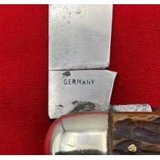 Vintage Rare GEBR ROEGER (Roeger Brothers) SOLINGEN Teardrop Harness Jack Pocket Knife Bone Vintage Rare GEBR ROEGER (Roeger Brothers) SOLINGEN Teardrop Harness Jack Pocket Knife Bone