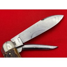 Vintage Rare GEBR ROEGER (Roeger Brothers) SOLINGEN Teardrop Harness Jack Pocket Knife Bone Vintage Rare GEBR ROEGER (Roeger Brothers) SOLINGEN Teardrop Harness Jack Pocket Knife Bone