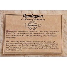 Vintage Rare Remington New Tang Stamp Series Stockman Made In Madison N.C. New In Box