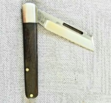 K'roo Custom Sheepsfoot Sleeveboard.3.75" N690..brut de force look...Zebrawood Scales..Scagel cut K'roo Custom Sheepsfoot Sleeveboard.3.75" N690..brut de force look...Zebrawood Scales..Scagel cut
