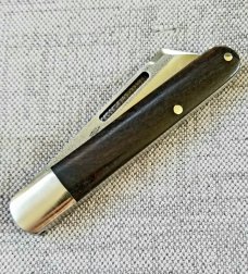 K'roo Custom Sheepsfoot Sleeveboard.3.75" N690..brut de force look...Zebrawood Scales..Scagel cut K'roo Custom Sheepsfoot Sleeveboard.3.75" N690..brut de force look...Zebrawood Scales..Scagel cut