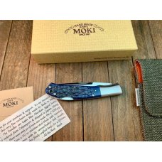 Moki Kronos ANZ-533 Exclusive Sharpnshinyknives (SSk) Lapis Blue Aberdeen Jigged Bone Moki Kronos ANZ-533 Exclusive Sharpnshinyknives (SSk) Lapis Blue Aberdeen Jigged Bone