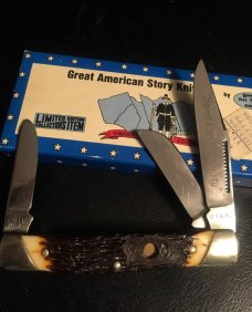 BOKER AMERICAN STORY KNIFE CENTENIAL BOKER AMERICAN STORY KNIFE CENTENIAL