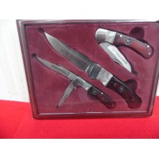 WINCHESTER LIMITED 2008 3 PATTERNS SET IN DISPLAY NEVER OPENED PEARL AND WOOD