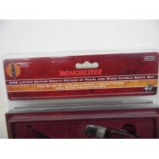 WINCHESTER LIMITED 2008 3 PATTERNS SET IN DISPLAY NEVER OPENED PEARL AND WOOD