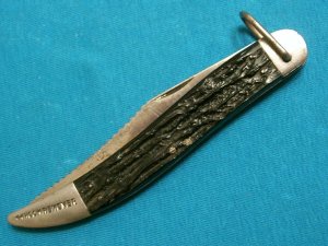 VINTAGE CAMILLUS CUTLERY CO USA FOLDING POCKET TOOTHPICK TICKLER FISH KNIFE KNIVES OLD