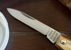 Great Eastern Cutlery #052121 Keychain Knife, Stag Handle, New (GEC 05) Great Eastern Cutlery #052121 Keychain Knife, Stag Handle, New (GEC 05)