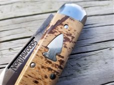 NORTHWOODS FREMONT JACK MAMMOTH IVORY HANDLES W COIN AND SLIP NIP NORTHWOODS FREMONT JACK MAMMOTH IVORY HANDLES W COIN AND SLIP NIP