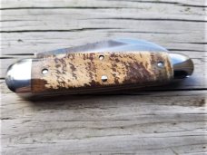 NORTHWOODS FREMONT JACK MAMMOTH IVORY HANDLES W COIN AND SLIP NIP NORTHWOODS FREMONT JACK MAMMOTH IVORY HANDLES W COIN AND SLIP NIP