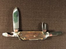 Boker Sports Messer/ Camp Knife circa 1960s in Stag Horn