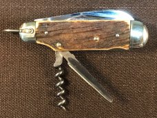 Boker Sports Messer/ Camp Knife circa 1960s in Stag Horn