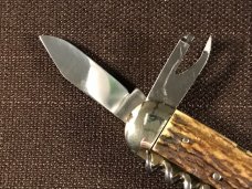 Boker Sports Messer/ Camp Knife circa 1960s in Stag Horn