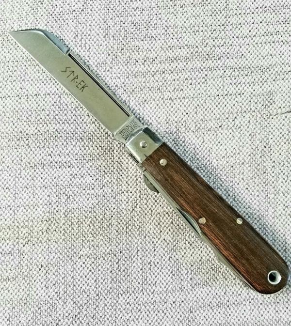 Great Eastern Strek 153213L STR. OD green micarta and 1095..SFO 1 of 76 ever made..new in tube