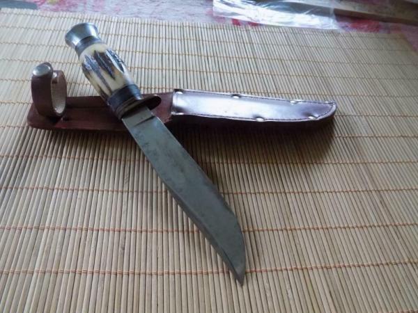 Nowill & Sons Stag Fixed Blade Knife