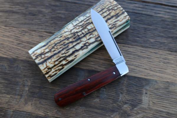 GEC TIDIOUTE 152121 HUCKLEBERRY BOYS KNIFE COCOBOLO WOOD GEC TIDIOUTE 152121 HUCKLEBERRY BOYS KNIFE COCOBOLO WOOD