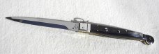  NEW 2021 ITALIAN AGA CAMPOLIN 12" SICILIANO BRAZILIAN HORN 4 MILLIMETER BLADE NICKEL SILVER BOLSTES