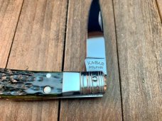 Kabar Dolphin Green Jigged Bone 1989 Kabar Dolphin Green Jigged Bone 1989