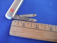Victorinox  Wenger  Swiss Army Knife  Pioneer Alox Pocket Knife, Multi-Tool, Silver Alox 