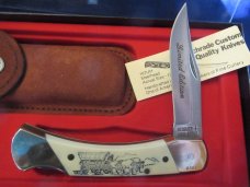 Schrade Scrimshaw Covered Wagon Model  # SC507