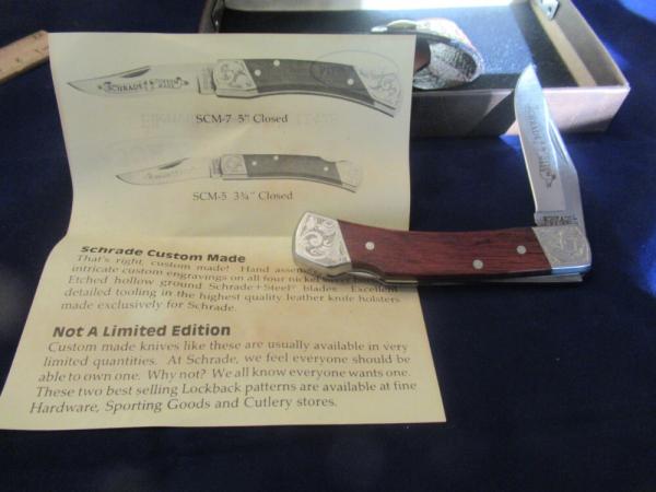 Schrade Custom Made Lock Back Model # SCM-5 Schrade Custom Made Lock Back Model # SCM-5
