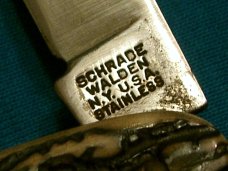 VINTAGE SCHRADE WALDEN NY USA FISH SHIELD TRAPPER FOLDING POCKET TOOTHPICK TICKLER KNIFE KNIVES OLD VINTAGE SCHRADE WALDEN NY USA FISH SHIELD TRAPPER FOLDING POCKET TOOTHPICK TICKLER KNIFE KNIVES OLD