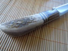 Never Used Handmade ANZA USA 21- Fixed Blade Knife