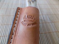 Never Used Handmade ANZA USA 21- Fixed Blade Knife