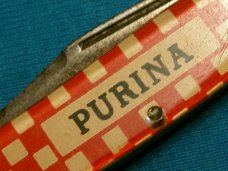 VINTAGE PURINA KUTMASTER UTICA USA SERPENTINE STOCKMAN FOLDING POCKET PEN JACK KNIFE KNIVES OLD AD VINTAGE PURINA KUTMASTER UTICA USA SERPENTINE STOCKMAN FOLDING POCKET PEN JACK KNIFE KNIVES OLD AD