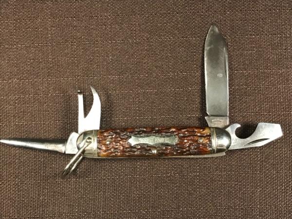 Valley Forge Cutlery Co. Scout Knife circa 1930s