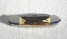 ZWILLING J.A. HENCKELS 5 BLADE GENUINE STAG CANOE SOLINGEN GERMANY - WITH BOX ZWILLING J.A. HENCKELS 5 BLADE GENUINE STAG CANOE SOLINGEN GERMANY - WITH BOX