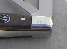 NOS  J. A. HENCKELS 4 BLADE CONGRESS / EUROPEAN GUNSTOCK WALNUT HANDLES SOLINGEN GERMANY - W/BOX