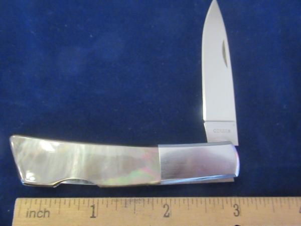 Gerber Silver Knight  Black Lip Pearl