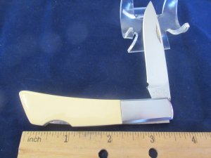 Gerber Silver Knight Ivory Micarta 