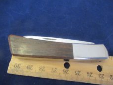 Gerber Wood Handle Stockman Silver Knight 