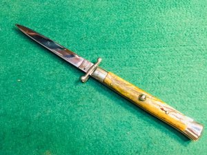 1960’s “ Made in Italy” PATENT INOX 11” SWITCHBLADE KNIFE
