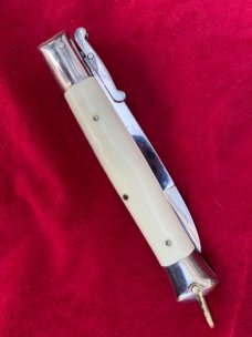 Rizzuto Estiletto Milano White Handle Rizzuto Estiletto Milano White Handle