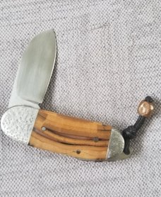 Vincenzo Balistreti Mammoth Bombo,Elephant Toe, 2.75" clsd. 440C, Lanyard pin..fileworked. coa & sip Vincenzo Balistreti Mammoth Bombo,Elephant Toe, 2.75" clsd. 440C, Lanyard pin..fileworked. coa & sip
