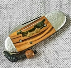 Vincenzo Balistreti Mammoth Bombo,Elephant Toe, 2.75" clsd. 440C, Lanyard pin..fileworked. coa & sip Vincenzo Balistreti Mammoth Bombo,Elephant Toe, 2.75" clsd. 440C, Lanyard pin..fileworked. coa & sip
