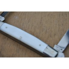 H. Boker & Co's Cutlery Germany 1891-1944 Pearl Congress 4 Blade Mint With Tarnish Mirror Polish H. Boker & Co's Cutlery Germany 1891-1944 Pearl Congress 4 Blade Mint With Tarnish Mirror Polish
