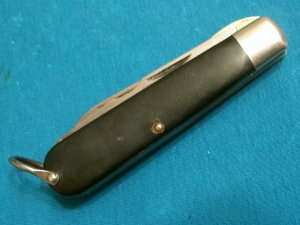 VINTAGE TL 29 ELECTRICIANS LINEMANS CAMILLUS NEW YORK USA FOLDING POCKET BAREHEAD KNIFE KNIVES OLD