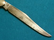 VINTAGE FANCY HANDLE IMPERIAL FOLDING POCKET TOOTHPICK TICKLER FISH KNIFE KNIVES OLD CANDY STRIPE VINTAGE FANCY HANDLE IMPERIAL FOLDING POCKET TOOTHPICK TICKLER FISH KNIFE KNIVES OLD CANDY STRIPE