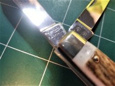 VINTAGE C. RISNER INDIAN HEAD KNIFE HAND MADE IN GERMANY