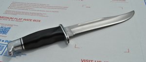 Buck 120 USA 3 Lines Facing In  3 Micarta Spacers Correct Sheath 1972-86 Light Use No Scars 