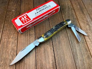 Henckels by Boker Mountain Moss Bone Whittler Solingen Germany  MG3