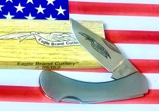 Parker Stainless 3 & 3/4" Lock Back Knife -Model # 95152 -Japan -Good Feeling Knife! NOS in Orig Box