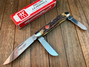 Henckels by Boker Premium Stag Stockman Made in Solingen Germany